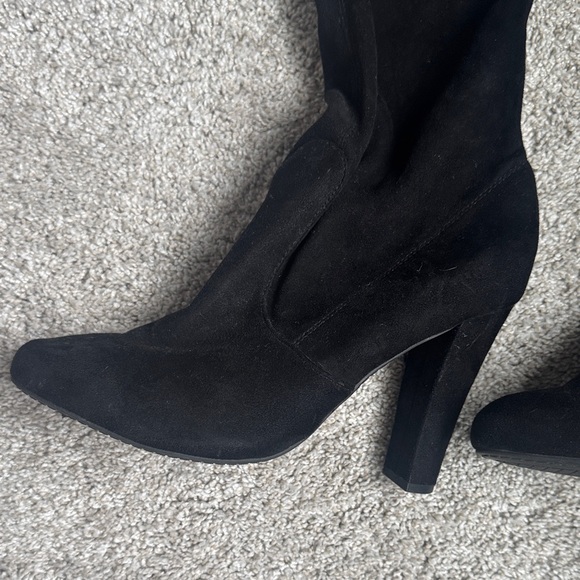 Steve Madden Black Over-the-Knee Boots